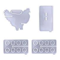 Egg Tray Rack Organizer Epoxy Casting Molds for Fridge Kitchen 3D DIY Making 1 gryna