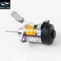 For KUBOTA D1503 D1703 Engine Fuel Shut Off Solenoid Valve V2203 V2607 PS45CZ250 Engine Flameout Solenoid Valve Excavator 24v