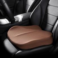 All-Season Universal Memory Foam Car Seat Cushion Women's Hip-Beautifying Short Drivers Cushion All-Car Seat Cushion Heightening Lumbar Support auksinė
