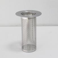 304 nerūdijančio plieno kiaurasamtis ir filtras vandens valytuvo priedai su arbatos tinklo išleidimo anga ir metaliniu filtru kanalizacijos naudojimui (as the picture,33mm*55mm*50mm) gray