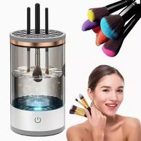 Hot Selling Electric Makeup Brush Cleaner Automatic Brush Washer Portable Cosmetic Cleaning Tool Fast Drying for Home Use USB&5 V juoda