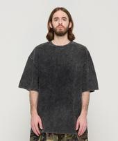 Cargo Bros Pig Dyed Overbox Short Sleeve Tee (Black) Free