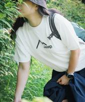 Jeep [Edition] Camping Big Logo Short Sleeve T-Shirt (Jp5Tsu111Wh) Xl