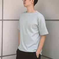 Studio 235 Pigment Loose Fit Square Neck Short Sleeve Light Khaki Free