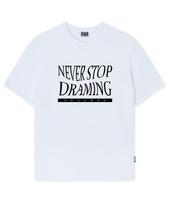 Kuton Never Stop Dreaming Oversized Heavy Short Sleeve T-Shirt_White White/1