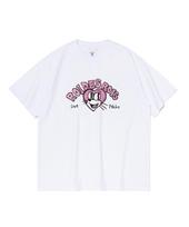 Road Road Lovely Bercat Short Sleeve T-Shirt (White) White/M