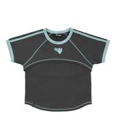 Golla W Tape Point Bolero Set [Charcoal] Charcoal/Free