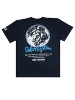 Code Iam Astronaut Print Oversized Short Sleeve T-Shirt Navy Navy/L