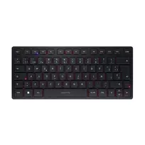 CHERRY KW 9200 MINI belaidė klaviatūra, juoda, ispaniškas išdėstymas