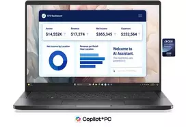 Dell Pro 14 Premium PA14250 Laptop - Intel Core Ultra 5 236V, 16GB RAM, 512GB SSD, 14 inch FHD+, Windows 11 Pro, Titan Gray