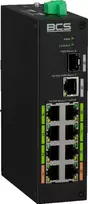 BCS-L-SP08E01G-1SFP(2) BCS Switch 8x PoE, 1x RJ45, 1x SFP Gigabit