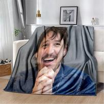 Jose Pedro Balmaceda Pascal Mosaic Soft Plush Flannel Blanket Throw Living Room Bedroom Bed Sofa Picnic kids Custom blankets Size: 75*100cm, Weight: 230 GSM