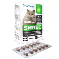 EWE EUROWET Wita-Vet Coat - Papildai katėms - 60 tablečių