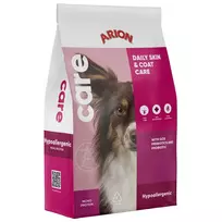 AIN ARION Care Hypoallergenic Daily Skin & Coat Dry Dog Food - Salmon & Rice - 12kg