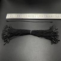 Clothing Accessories Normal Hang Tag Recycled Black Nylon String Cotton Tag Rope Cords Hangtag Strings for Garment juoda