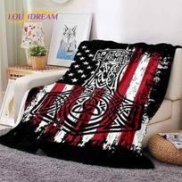 Nordic Viking Odin Valhalla Valknut Soft Blankets,Keep Warm Throw Blanket Comfortable Blanket for Picnic Beds Sofa Home Bedroom Size: 75*100cm, Weight: 230 GSM