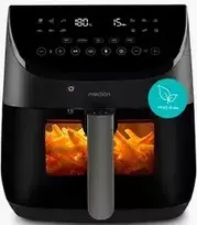 MEDION MD 13060 X20 XXL Air Fryer 6.6 L Black 1700 W su maisto termometru