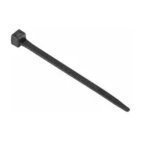 WKK juodi UV stabilizuoti kabelių raiščiai 300x4.8mm 100 vnt.