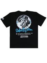 Code Iam Astronaut Print Oversized Short Sleeve T-Shirt Black Black/M