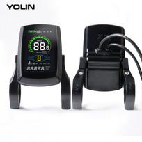 YL-80C-C Ebike lcd display VA Color screen 3.0inch 36V 48V UART Protocol IP65 Waterproof ebike accessories juoda