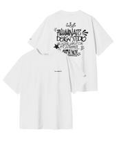 Illuminate Tag Graffiti T-Shirt - White White/M