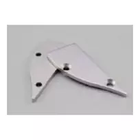 Synergy 21 LED U-Profile ALU062 End Cap Silver-Grey
