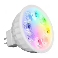 MIBOXER FUT104 LED Retrofit GX5.3 4W RGB+WW Lemputė su RF ir Wi-Fi