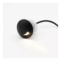 SYNERGY21 LED Įžeminis Prožektorius ARGOS Round Segment-2 IP67 Šilta Balta - Juoda
