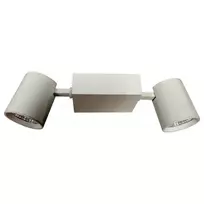 SYNERGY21 LED bėginis šviestuvas 2x25W su reguliuojamomis galvutėmis, šilta balta 3000K, 4500lm, 36°, 3 fazių bėgis