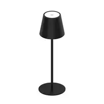 SYNERGY21 Synergy 21 LED stalinė lempa su įkraunama baterija – lauko IP54 – liečiamas reguliavimas – juoda
