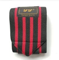 Factory Outlet Wrist Wraps Custom logo Lifting Straps Weight Gym Fitness One size fits raudona