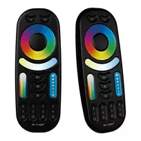 Miboxer Synergy 21 LED Remote Control RGB-WW RGB-CCT 4 Zones Black (FUT092B)