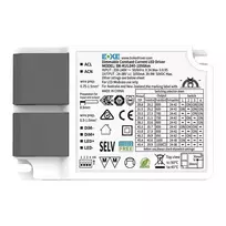 SYNERGY21 LED šviesos skydelis 620x620 su standartiniu maitinimo šaltiniu 35W PRO V4 0-10V DIM BOKE (BK-KUL040-1050Am)