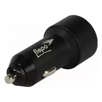 FLEPO Automobilinis įkroviklis 2 prievadai 12V-24V - max 4A - Quick Charge 3.0