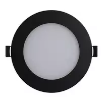 SYNERGY21 LED Ultra Slim LED Panel Light V6 6W Dual White (CCT) Black 24V