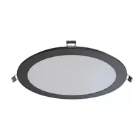 SYNERGY21 Synergy 21 LED Ultra Slim LED Panel Light V6 15W Dual White (CCT) Black 24V