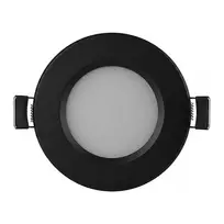 SYNERGY21 LED Ultra Slim Panel Light V6 3W SWW/WW/NW (3CCT) Black 24V
