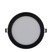SYNERGY21 LED Ultra Slim Panel Light V6 15W SWW/WW/NW (3CCT) Black 24V