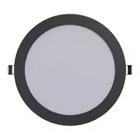 SYNERGY21 LED Ultra Slim LED Panel Light V6 18W SWW/WW/NW (3CCT) Black 24V