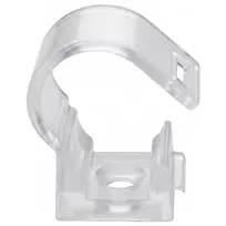 SYNERGY21 LED Flex Strip NEON 360° su Laikikliu - 1m, Šilta Balta 3000K, 24V, IP67