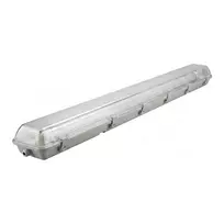 SYNERGY21 LED lempa T8 120cm IP55 Dvigubas lizdas V2 18W 1800lm 4000K Neutrali balta