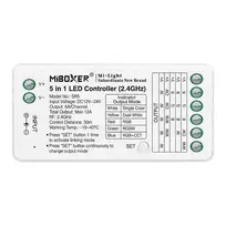 MIBOXER SR5 5-in-1 RGB+CCT LED Controller DC12-24V WiFi 2.4G Alexa