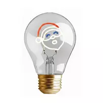 SYNERGY21 LED Retrofit E40 Deko lemputė Kalėdų Senelis su įkraunama baterija