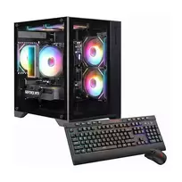 Hyrican Gamemax Infinity Mini BK 7852 AMD Ryzen 5 9600X 16GB DDR5 RAM 1TB SSD NVIDIA GeForce RTX 5060Ti (16GB GDDR7) Windows 11 Home Gaming Desktop PC