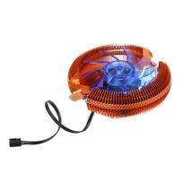Hidraulinis procesoriaus aušintuvas šilumos vamzdžio ventiliatorius, tylus radiatorius, skirtas  Intel 2011  LED šviesai Intel 1366