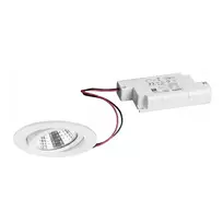 Brumberg Nivalis LED įleidžiamasis prožektorius 8W 3000K 650lm baltas, išpjova 68mm
