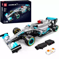 MOULD KING Formulės 1 lenktyninis automobilis – konstravimo kaladėlių rinkinys (1257 dalių) – modelis 13171