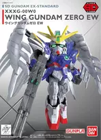 GUNPLA SDEX Wing Gundam Zero EW plastikinis modelio rinkinys