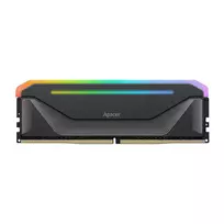 Apacer 32GB (2x16GB) DDR5-6000MHz NOX RGB Desktop Memory Kit, CL38, Black