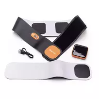 Bodi-Tek BT-ABSH-TOP-EU/1.2 Pilvo ir nugaros raumenų stiprintuvas su šildymu, juoda/oranžinė